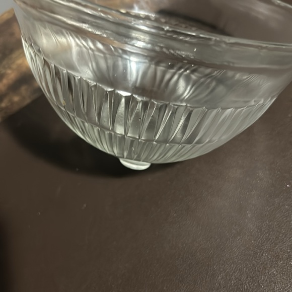 Vintage Federal clear mixing bowl - Picture 9 of 11